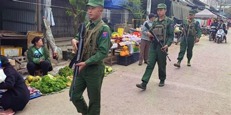 Fighting Erupts In Myanmars Northern Shan State Despite China Brokered