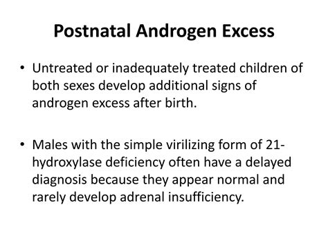 Congenital Adrenal Hyperplasia Ppt