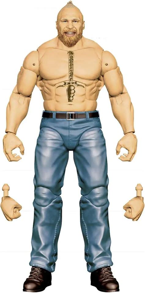 Wwe Wrestling Elite Collection Roman Reigns Paul Heyman Brock Lesnar