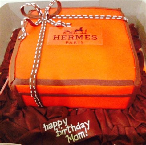 Hermes Box Fondant Cake Hermes Box Hermes Paris Happy Birthday Mom