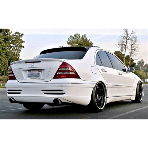 Mercedes Benz W203 C32 Amg Aero Rear Boot Trunk Ducktail Lip Spoiler