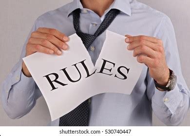 Breaking The Rules Images Stock Photos Vectors Shutterstock