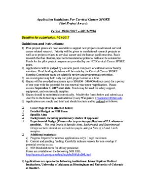 Fillable Online Pathology Jhu Guidelines For Applications Johns