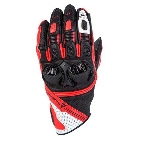 Rebelhorn Guantes Piel St Rojo Motardinn