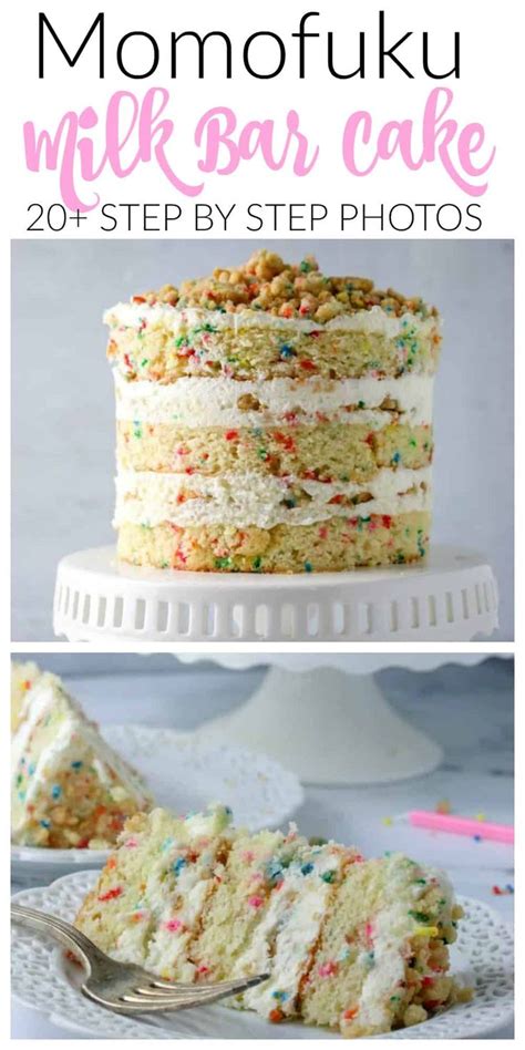 Momofuku Milk Bar Birthday Cake Milk Bar Cake Milk Bar Recipes Milk