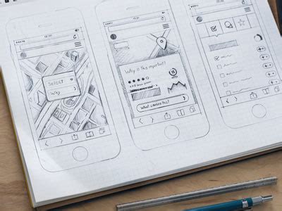 UI and Wireframe Sketches to Keep You Inspired - Web Design Ledger