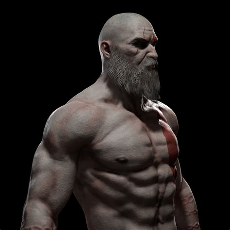 God Of War Kratos Body