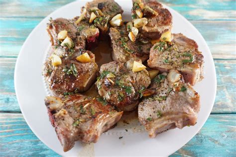 Mediterranean Lamb Chops - Thyme and Tarragon