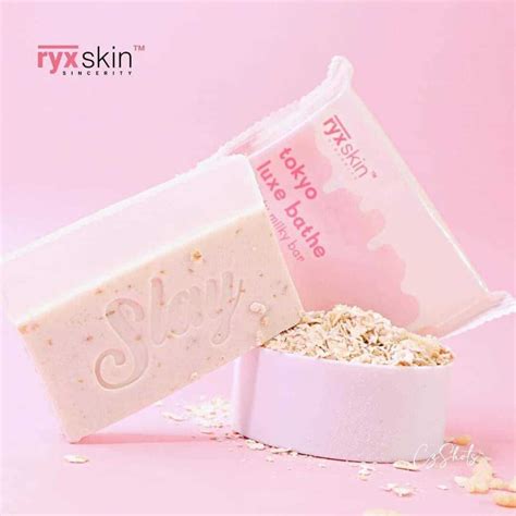 Ryx Skin Tokyo Luxe Bathe Milky Bar Soap 70g Sold Per Pc Shopee