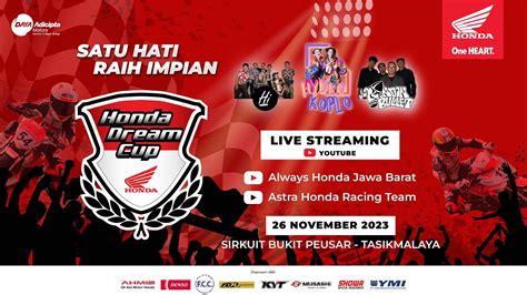 Honda Dream Cup Tour Jawa Barat Youtube