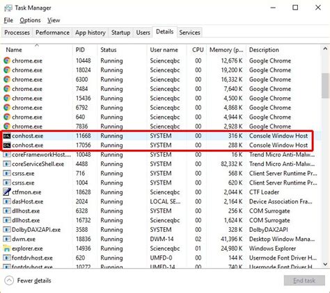 Conhostexe Is It A Virus Why It Sits In Windows Task Manager