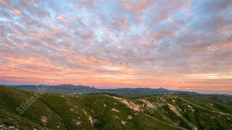 Travel Cloud Natural Mountain Sky Mountains Powerpoint Background For ...