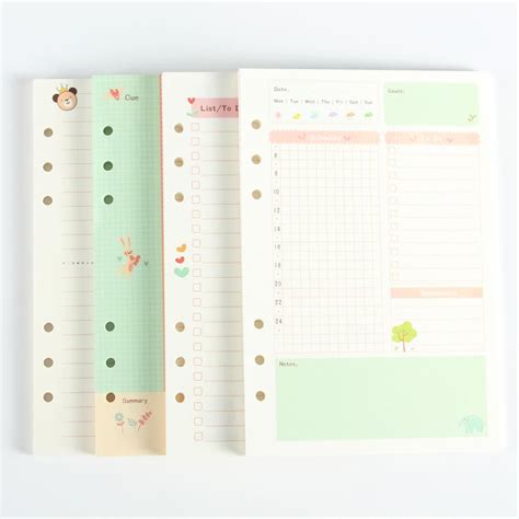 Cute Planner Filler Paper Series Planner Fillers Cute Planner