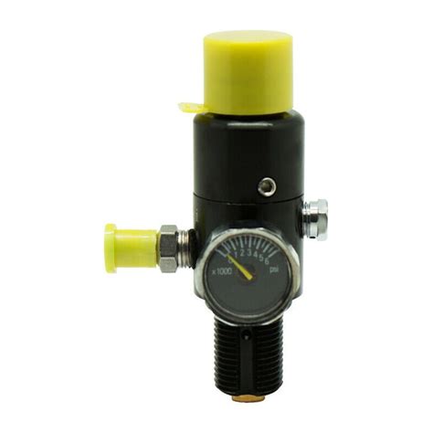 Hpa Valve Tank Adapter Psi Pressure Air Tank Regulator Pcp