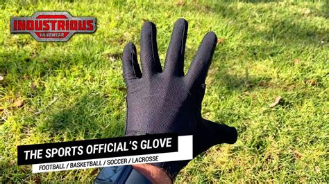 Umpire Referee And Sports Official Gloves Year Round Style Black