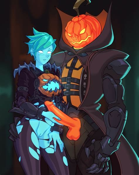 Tracer Reaper Pumpkin Reaper And Will O Wisp Tracer Overwatch And 1 More Drawn By