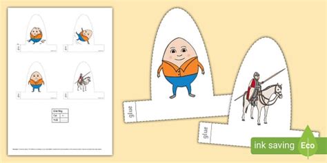 Humpty Dumpty Finger Puppets L Enseignant A Fait Twinkl