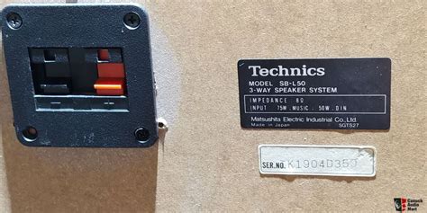 Technics Vintage Sb L Stereo Speakers Photo Canuck Audio Mart