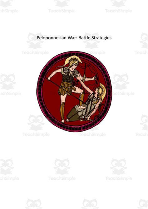 Peloponnesian War: Battle Strategies Lesson by Teach Simple