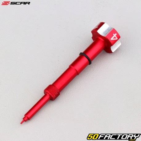 Vis De Richesse Carburateur Keihin Fcr Scar Rouge Pi Ce Moto