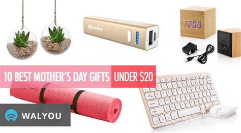 10 Best Mother's Day 2017 Gifts Under $20