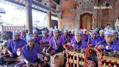 Angklung Klasik Sakral Pelebon Puri Agung Ubud Bali Youtube