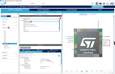 Stm32cubemx系列教程4：基本串行通信 Stm32cubemx入门教程 四 Csdn博客