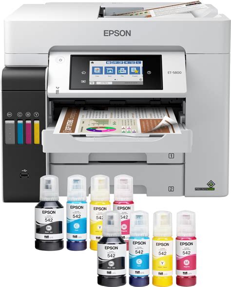 Amazon Epson EcoTank ET 4800 Impresora inalámbrica todo en uno