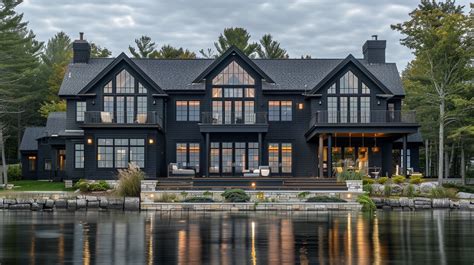 Discover the Allure of a Black Siding House