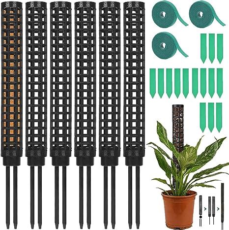 TUIBEIDAMAI 6 Pièces tuteur Coco Monstera connectable tuteur Plante