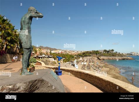 Playa Del Duque Beach At Costa Adeje Hi Res Stock Photography And