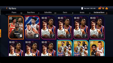 Massive Variety Pack Opening In Nba Live Mobile S Loyal Stars