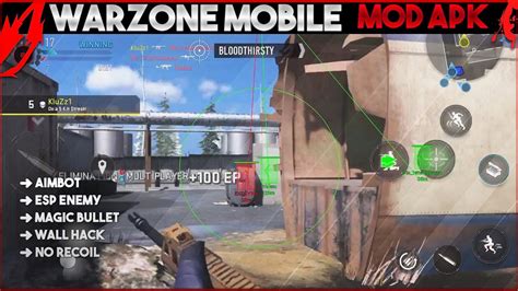 Call Of Duty Warzone Mobile Hack Mod Apk Aimbot Esp Player Wall Hack Warzone Mobile Hack