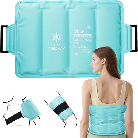 amazoncom gel ice packs reusable soft ice pack   pain relief