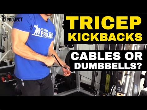 Cable Tricep Kickbacks: Your Guide To Great Form And Rapid Gains