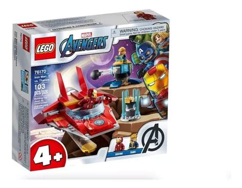 Lego Marvel Avengers Iron Man Vs Thanos 76170 Envío gratis