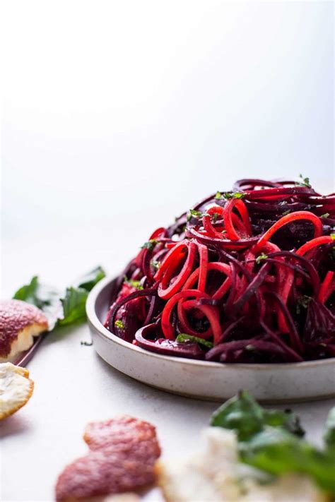 Spiralized Raw Beet Salad With Blood Oranges Salt Lavender