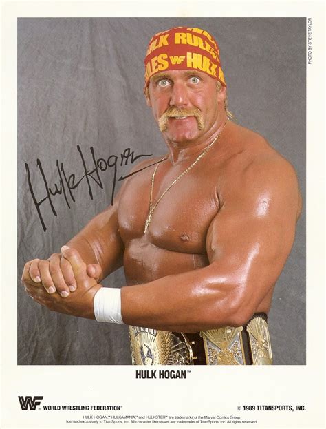 Hulk Hogan 1989 Wwe Legend