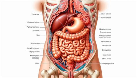 Onde Fica O Estômago No Corpo Humano - Um diagrama de um corpo humano mostrando os órgãos do estômago | imagem ...