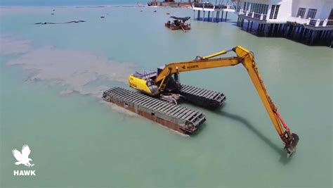 Specs Brochures Amphibious Excavator Guide HAWK Excavator