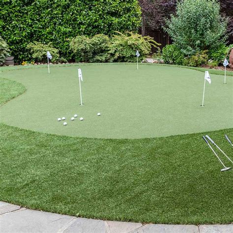 Artificial turf putting green cost estimate | Doleader