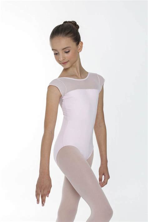 Ballet Leotard Low Back Mesh Details Intermezzo Dancewear