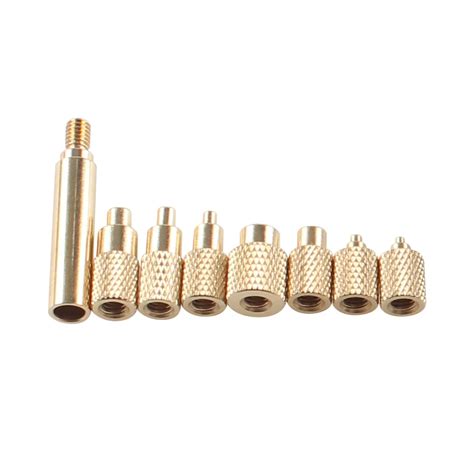 Heat Set Insert Tool M M Hot Melt Brass Knurled Nut Embedded Insertion Tip Press Adapter