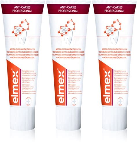 Elmex Anti Caries Professional dentífrico para prevenir as cáries