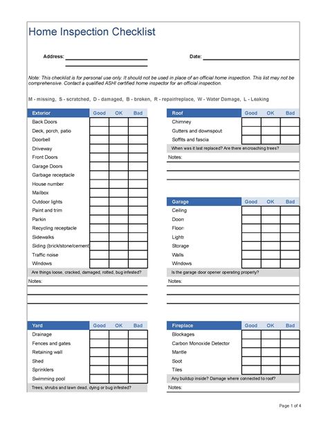 Home Inspection Checklist Inspect It