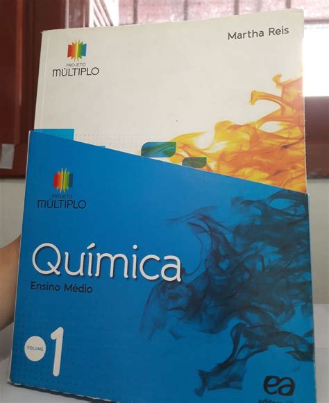 Box Química Volume 1 Projeto Múltiplo Editora Ática Livro Editora