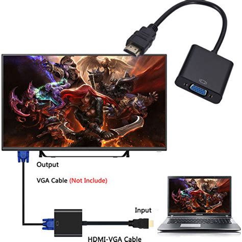 Keepro hdmı to vga audio çecirici converter kablo HDMI den Fiyatı