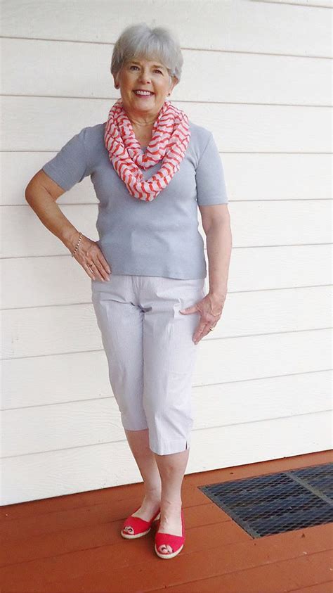 Fashion For Older Women Capri Pants For The Summer Months Sixty And