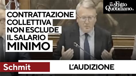 Il Commissario UE Schmit Contrattazione Collettiva Non Esclude Il