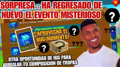 Sorpresa Ha Regresado De Nuevo El Evento Misterioso Info Completa